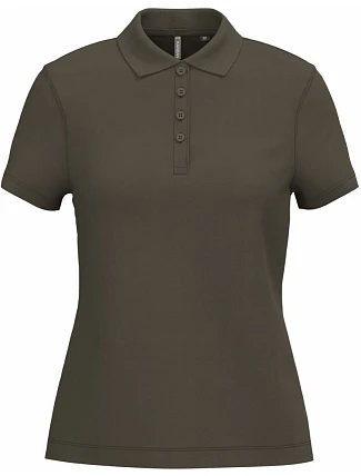Kariban K 255 Dámské piqué polo 20.K255 dark khaki Kariban K 255 Dámské piqué polo 20.K255 dark khaki