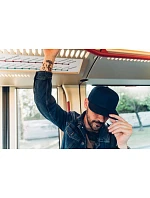 Atlantis Headwear Snap Back 6 panelová kšiltovka "Snap Back" 33.2080 navy/red