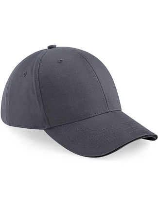Beechfield B 20 6 panelová sandwich kšiltovka "Athleisure" 53.0020 graphite grey/black Beechfield B 20 6 panelová sandwich kšiltovka "Athleisure" 53.0020 graphite grey/black