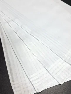 Dámské bílé kapesníky CH-895 kpl=10ks