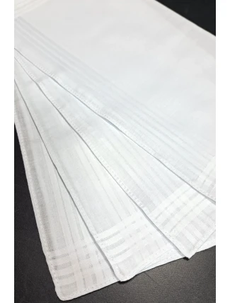 Dámské bílé kapesníky CH-895 kpl=10ks Dámské bílé kapesníky CH-895 kpl=10ks