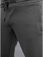 Pánské tmavě šedé kalhoty FashionStreet jogger UX4265