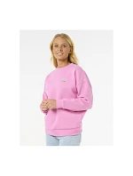 Mikina RIP CURL Hibiscus Diamond Heritage Crew, růžová