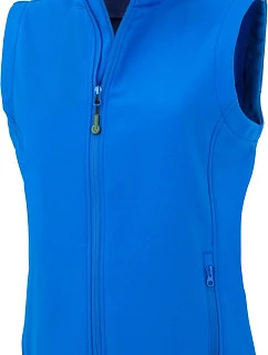 Result R 902F Dámská 2-vrstvá softshell vesta "Printable" 30.902F royal
