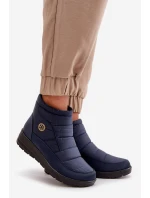 Dámské Zateplené Sněhule Tmavě Modré Helis Dámské Zateplené Sněhule Tmavě Modré Helis