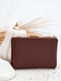 Dámská peněženka z eko kůže čokoládová Ilissea