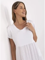 Šaty DHJ SK 25370.85 bílé