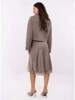 Sukně MI SD 3275.57 tmavě lila