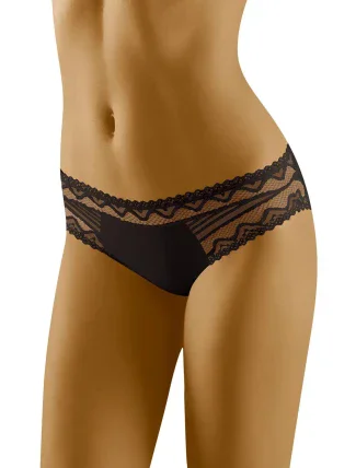 Dámské kalhotky Eco-Bo Black - Wol-Bar Dámské kalhotky Eco-Bo Black - Wol-Bar