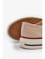 Dámské nízké tenisky Big Star Béžová Dámské nízké tenisky Big Star Béžová