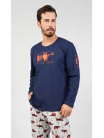 Pánské pyžamo dlouhé Papa bear Pánské pyžamo dlouhé Papa bear