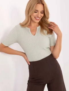 Svetr s krátkým rukávem model 216768 Factory Price