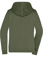Daiber JN 755 Dámská mikina s kapucí 02.0755 olive Daiber JN 755 Dámská mikina s kapucí 02.0755 olive