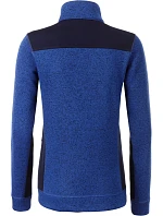 Daiber JN 861 Dámská pracovní pletená fleece bunda - Strong 02.0861 royal melange/navy