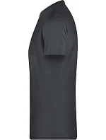 Daiber 8008 Pánské tričko z bio bavlny 02.8008 black heather Daiber 8008 Pánské tričko z bio bavlny 02.8008 black heather
