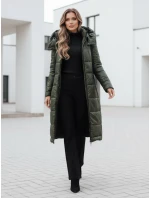 Dámská přechodná bunda ORVITA prošívaná s kapucí zelená FashionStreet TY5025 Dámská přechodná bunda ORVITA prošívaná s kapucí zelená FashionStreet TY5025