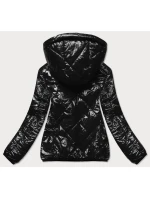 Černá dámská prošívaná bunda (BR9776) Černá dámská prošívaná bunda (BR9776)