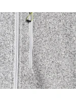 Pánský fleece 4F M443 cool light grey melange 4FWSS26TFLEM443 27M