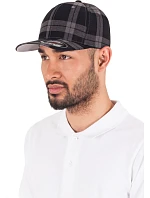 Flexfit 6197 6 panelová kšiltovka "Tartan Plaid" 55.6197 black/grey Flexfit 6197 6 panelová kšiltovka "Tartan Plaid" 55.6197 black/grey