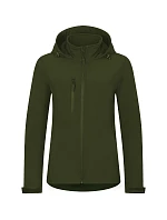 Trail softshellová bunda dámská military