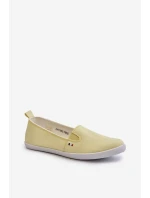 Dámské tenisky slip-on žluté Adrancia