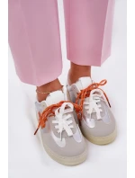 Nízké Dámské Sportovní Boty Stříbrné Zelevelis