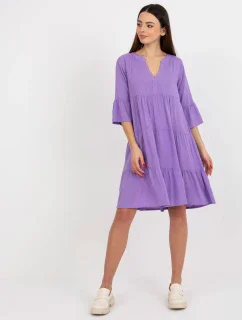 Dámské šaty D73761M30214B fialové - FPrice