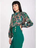 Kalhoty LC SP 22K 5019.13P tmavě zelená Kalhoty LC SP 22K 5019.13P tmavě zelená