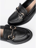 Krásné černé  polobotky dámské Obcas