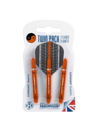 Brány Twin Pack Supergrip shafty + Supergrip peří HS-TNK-000013684