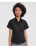 Russell Athletic 957F Nežehlivá halenka s krátkým rukávem 11.957F black Russell Athletic 957F Nežehlivá halenka s krátkým rukávem 11.957F black
