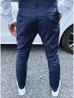Pánské tmavě modré kalhoty FashionStreet UX4411