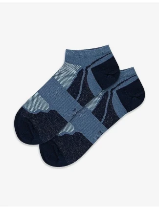 Pánské kotníkové ponožky Wola Sportive W91.1N3 Ag+ vzor