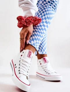 Vysoké Tenisky Big Star JJ274127 Bílý