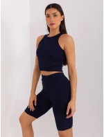 Sada EM KMPL 828.14 tmavě modrá a bílá