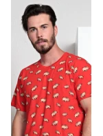 Pánské pyžamo dlouhé Býk