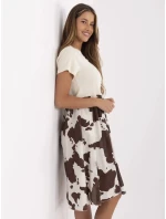 Šaty DHJ SK 253701.80 světle béžové