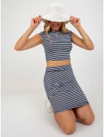 Sada TW KMPL BL DY1021.04P tmavě modrá a bílá Sada TW KMPL BL DY1021.04P tmavě modrá a bílá