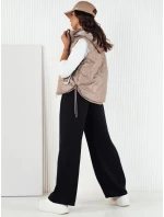 Dámská prošívaná vesta TREOS béžová FashionStreet TY4216