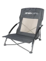 55x58x64cm Skládací šedé ploché cestovní sedadlo s polštáři