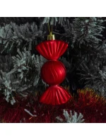 PLASTOVÉ TVAROVÁNÍ CETKY BEZPEČNÉ CUKROVÍ 6KS SLÍDA ČERVENÁ