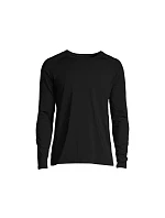 Pánské tričko CASALL M Essential Long Sleeve, černé Pánské tričko CASALL M Essential Long Sleeve, černé