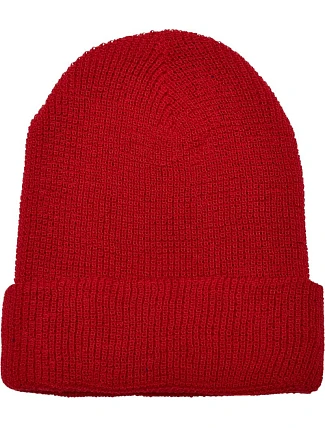 Flexfit 1505RY Vaflová pletená čepice "Recycled" 55.05RY red