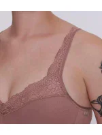 Dámská podprsenka Romance SI - BROWN - hnědá 1141 - SLOGGI Dámská podprsenka Romance SI - BROWN - hnědá 1141 - SLOGGI