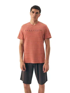 Pánské pyžamo 42635 Deli coral - HENDERSON