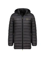 Geographical Norway pánská bunda AMIGOMAP LONG HOOD DB BLACK MEN 233 BLACK (WZ5085H/GN-NOIR)