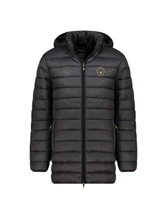 Geographical Norway pánská bunda AMIGOMAP LONG HOOD DB BLACK MEN 233 BLACK (WZ5085H/GN-NOIR)