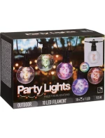 ZAHRADNÍ GIRLANDA PARTY LIGHT 10LED G80 MULTICOLOUR