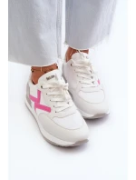 Dámské tenisky na platformě INBLU IN000362 Bílé