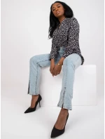 Halenka DHJ BZ 6825.56 černobílých Halenka DHJ BZ 6825.56 černobílých